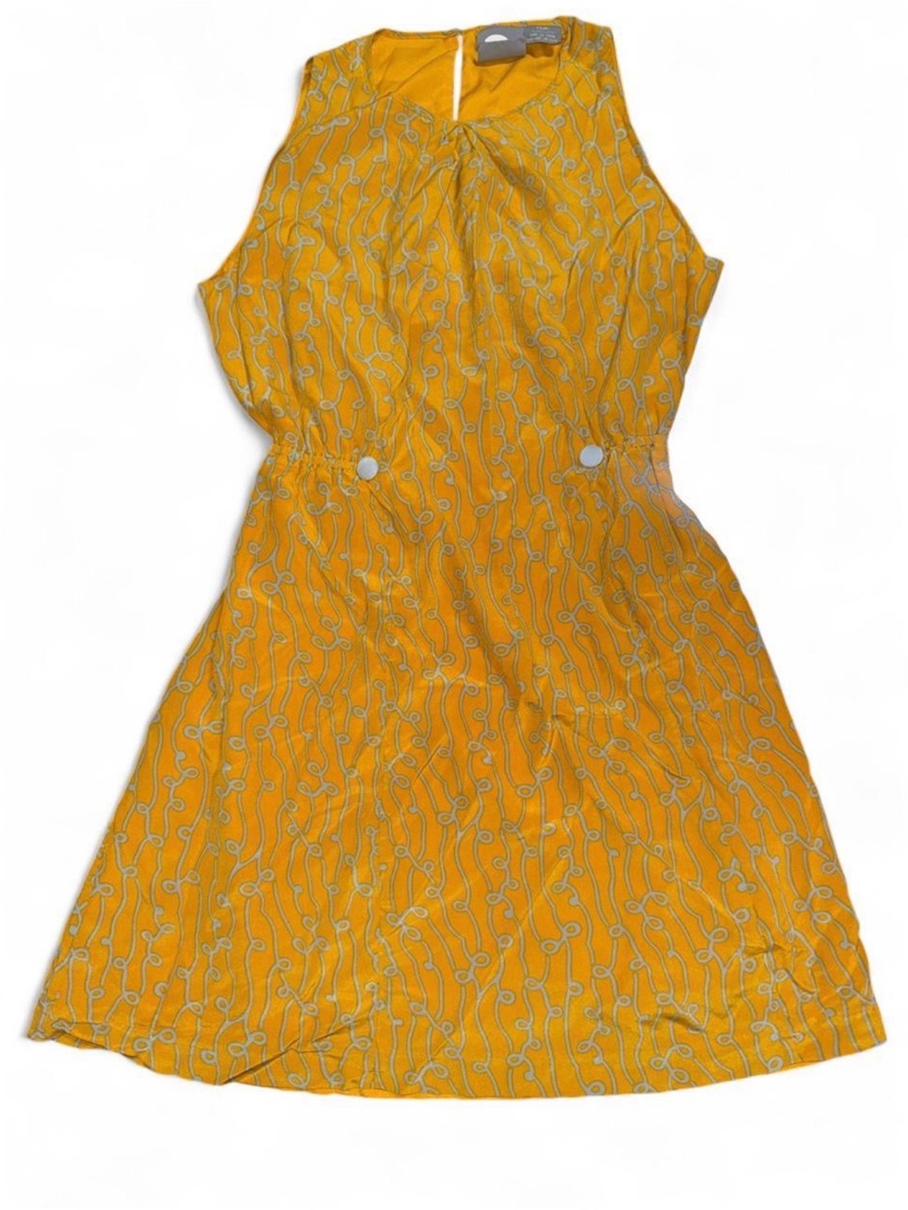 Vintage Girls From Savoy x Anthropologie 100% Silk Dress